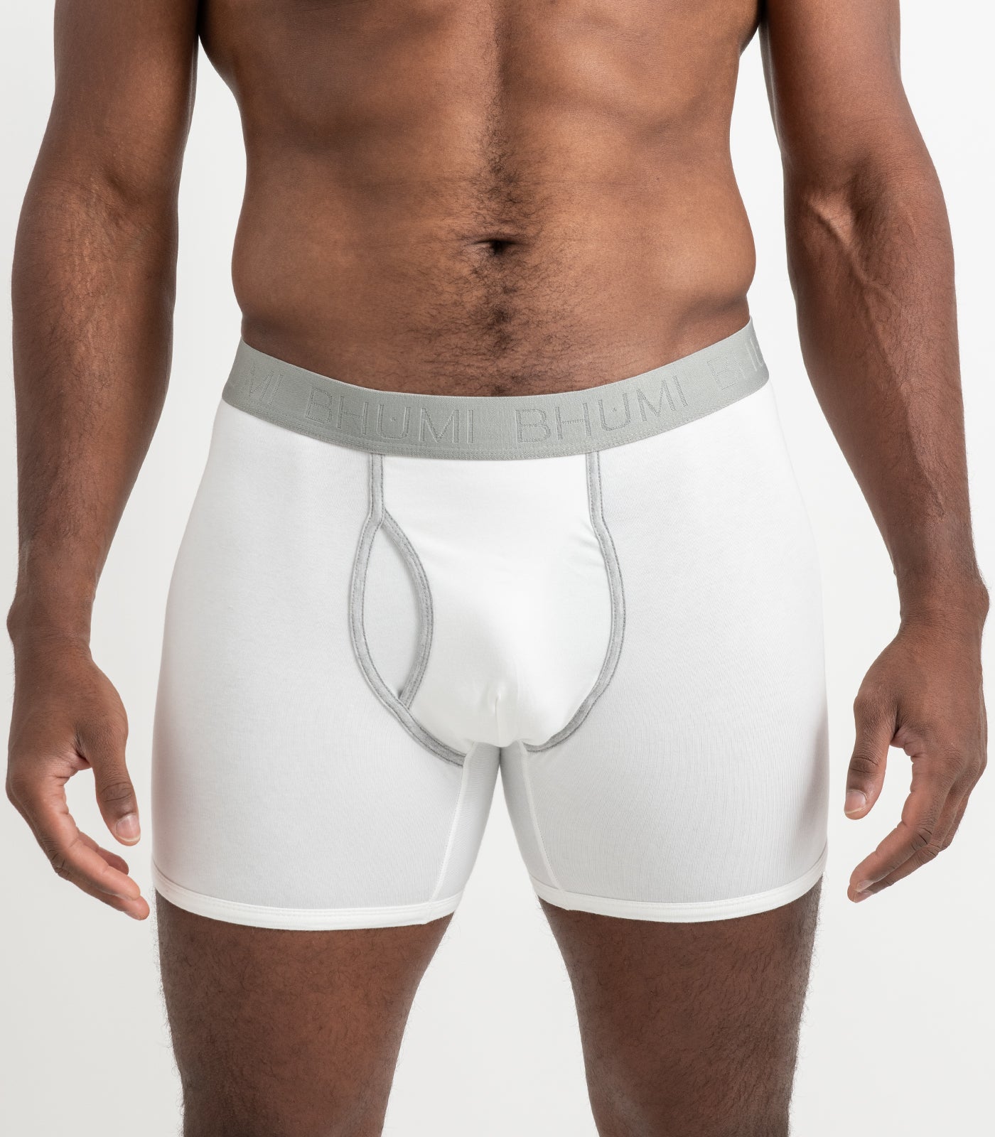 Bhumi Organic Cotton - The Original Trunks (2 Pack) - White