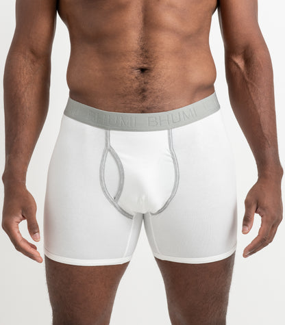 Bhumi Organic Cotton - The Original Trunks (2 Pack) - White