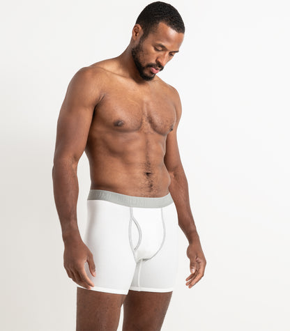 Bhumi Organic Cotton - The Original Trunks (2 Pack) - White