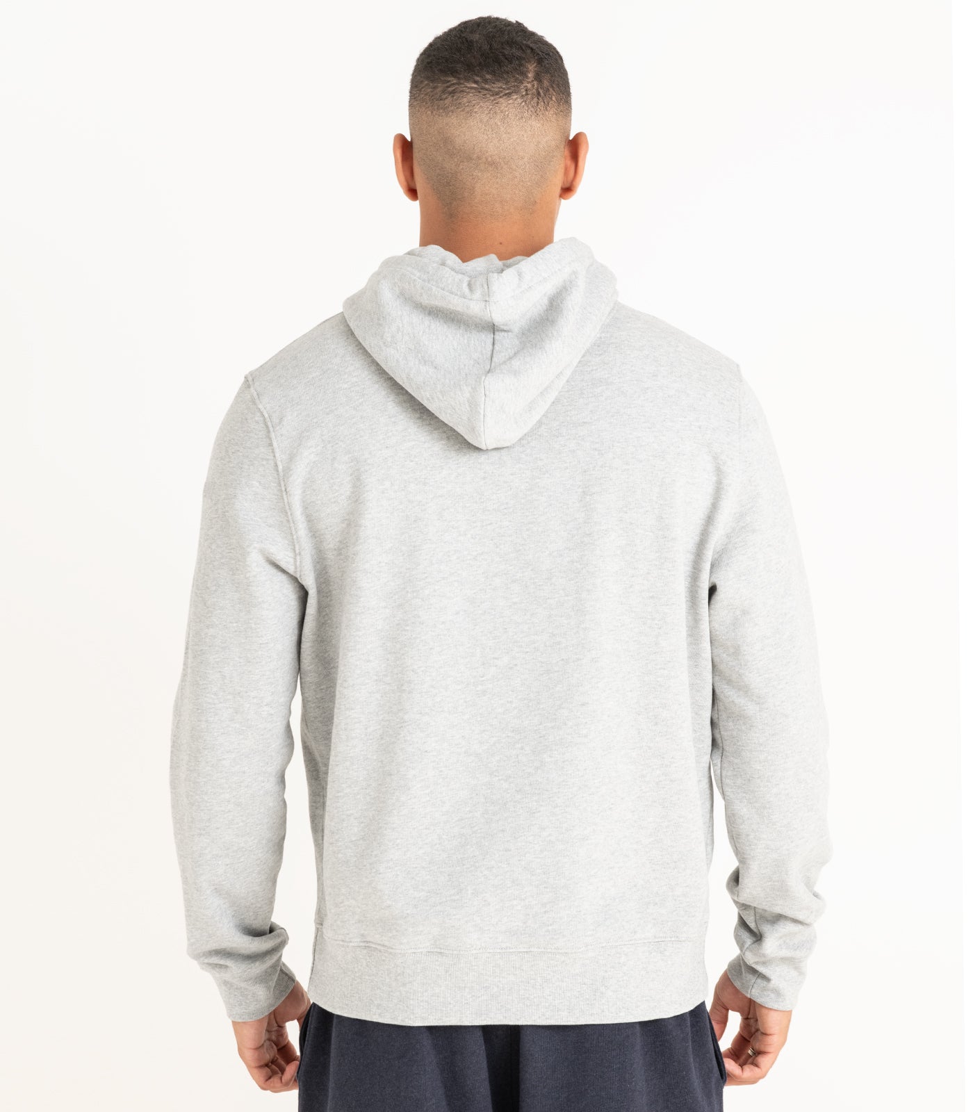 Bhumi Organic Cotton - Men's Hoodie - Light Grey Melange