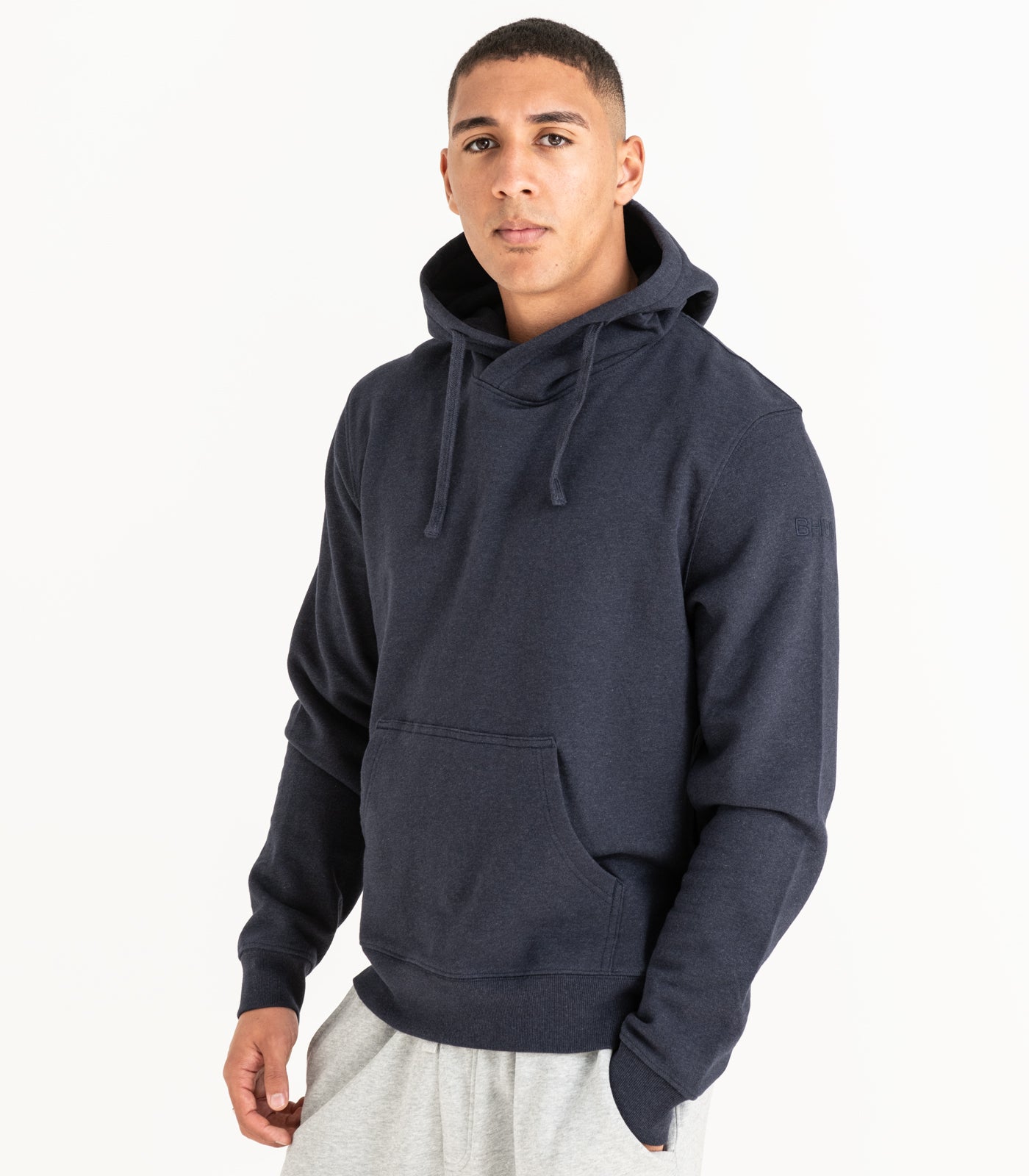 Bhumi Organic Cotton - Men's Hoodie - Navy Melange