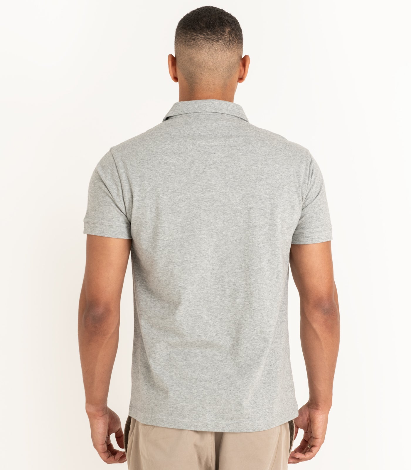 Bhumi Organic Cotton - Polo Shirt - New Arrival - Grey Melange
