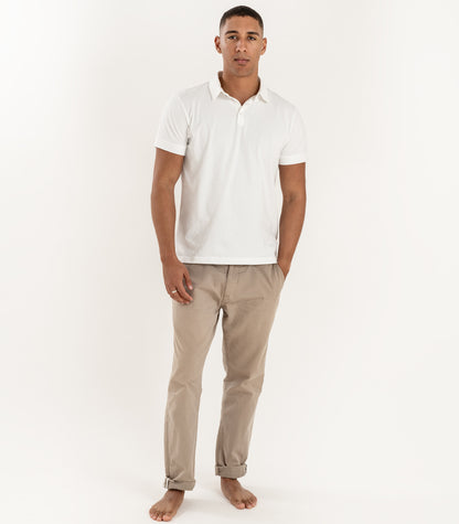 Bhumi Organic Cotton - Polo Shirt - White