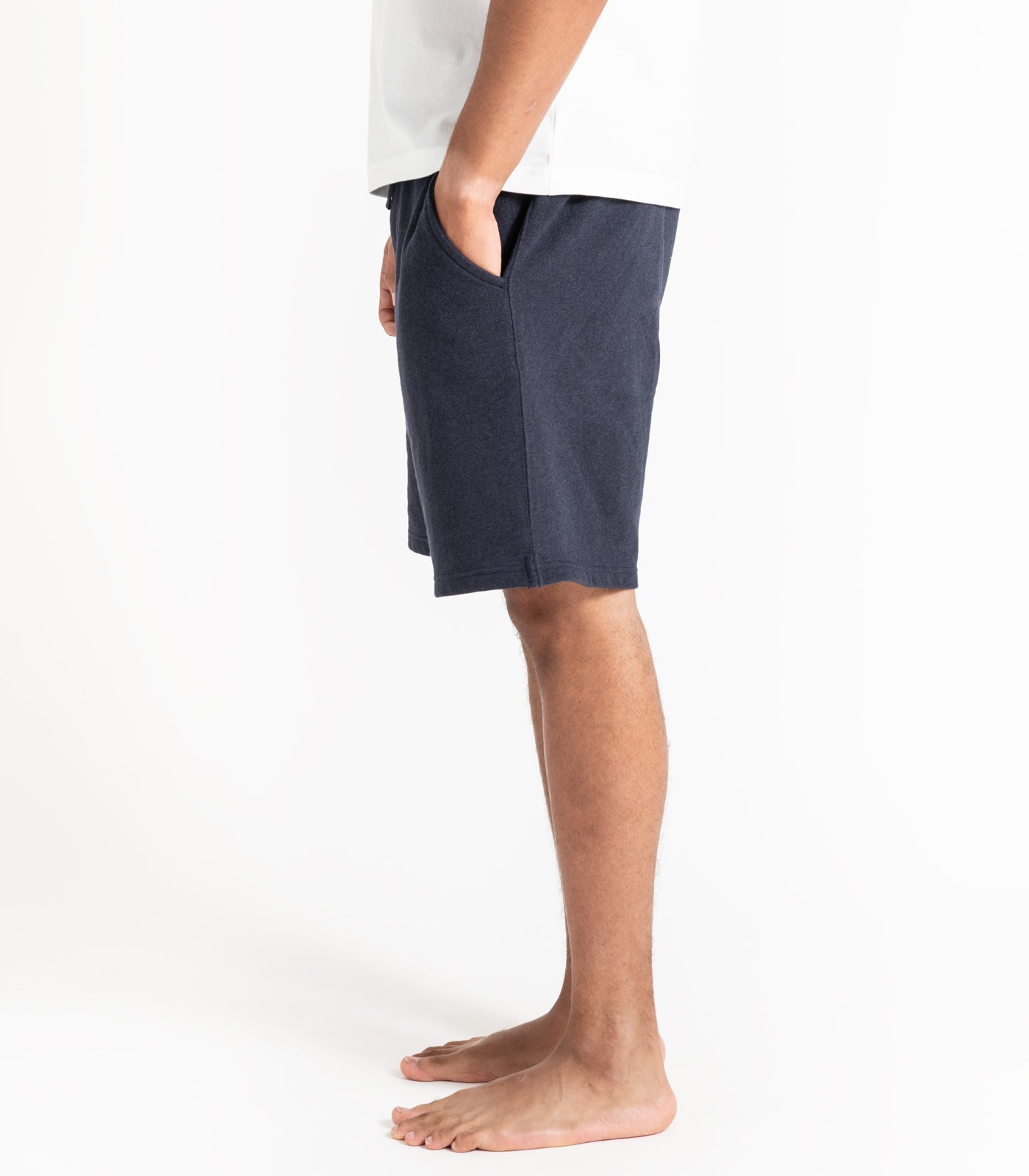 Bhumi Organic Cotton - Men's Shorts - Navy Melange