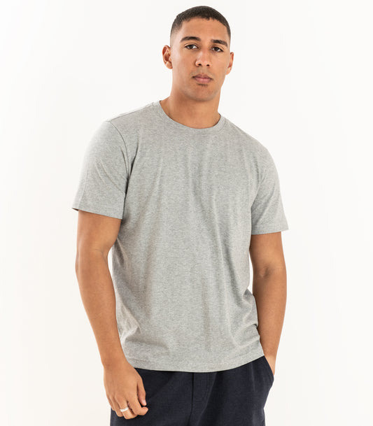 Bhumi Organic Cotton - Basic Tee - New Arrival - Grey Melange