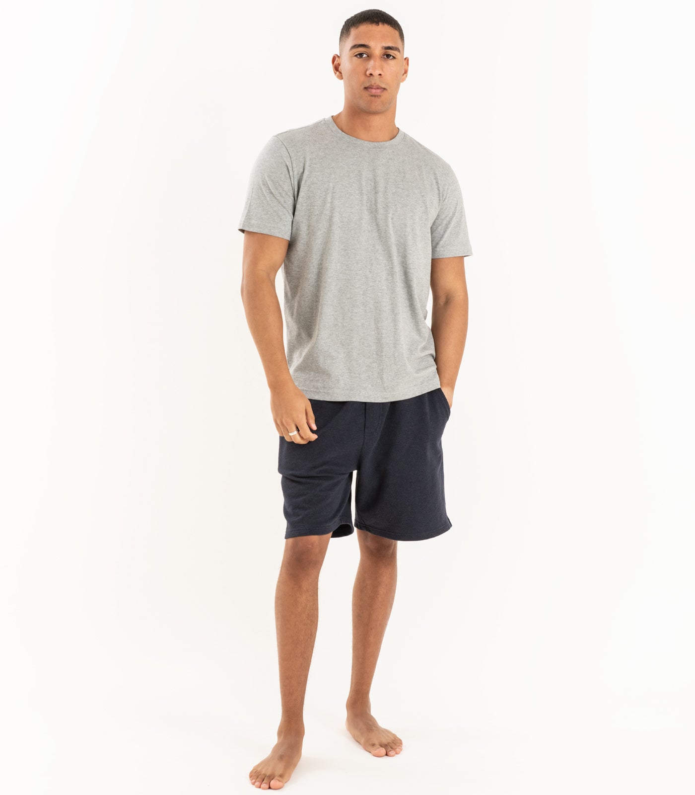 Bhumi Organic Cotton - Basic Tee - New Arrival - Grey Melange