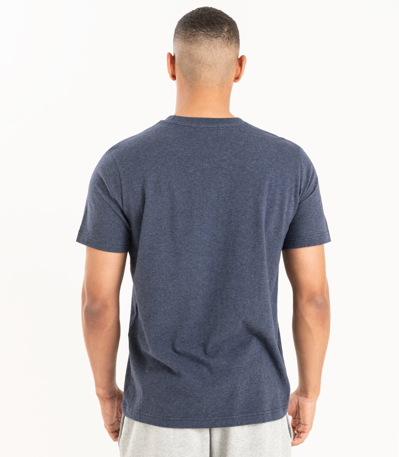 Bhumi Organic Cotton - Basic Tee - New Arrival - Navy Melange