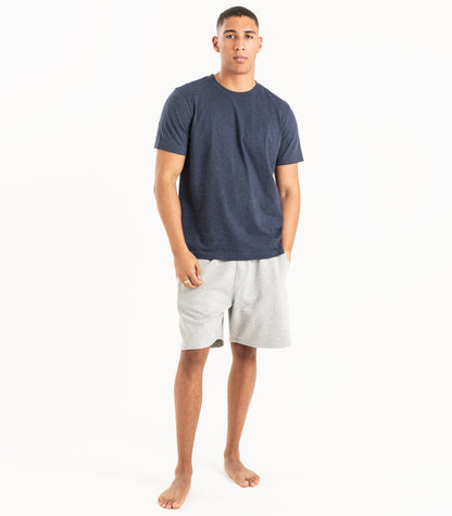 Bhumi Organic Cotton - Basic Tee - New Arrival - Navy Melange