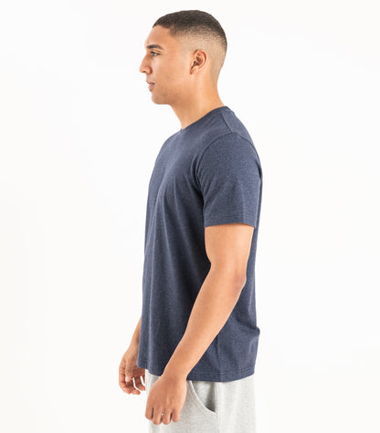 Bhumi Organic Cotton - Basic Tee - New Arrival - Navy Melange