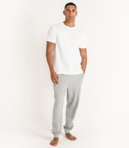 Bhumi Organic Cotton - Men's Track Pant - Light Grey Melange