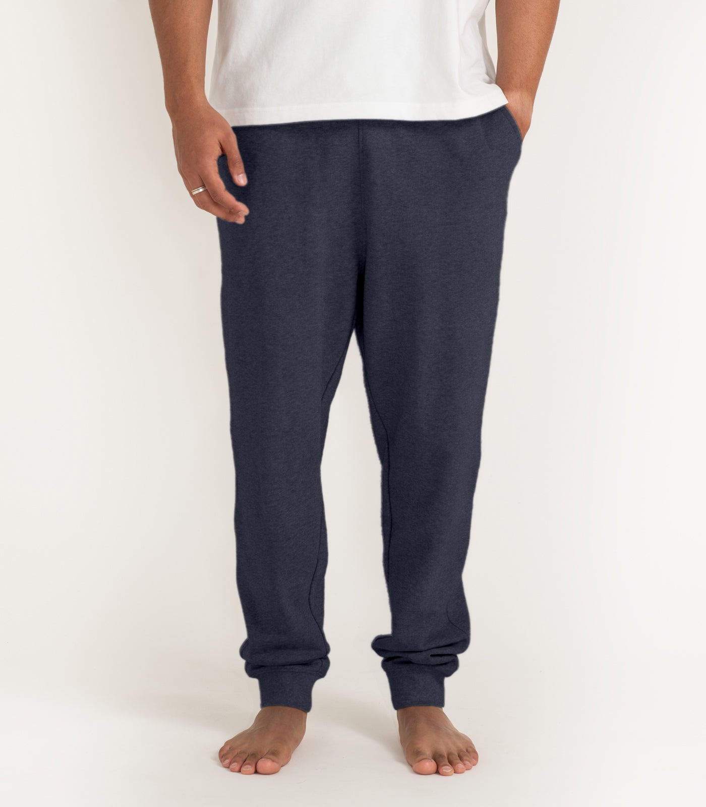 Bhumi Organic Cotton - Men's Track Pant - Navy Melange
