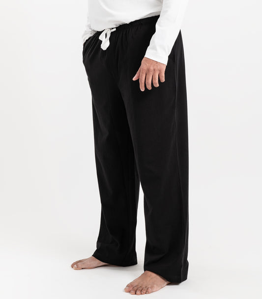 Bhumi Organic Cotton - Men's Jersey PJ Pant - Black