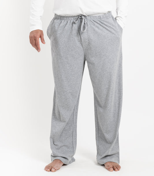 Bhumi Organic Cotton - Men's Jersey PJ Pant - Grey Melange