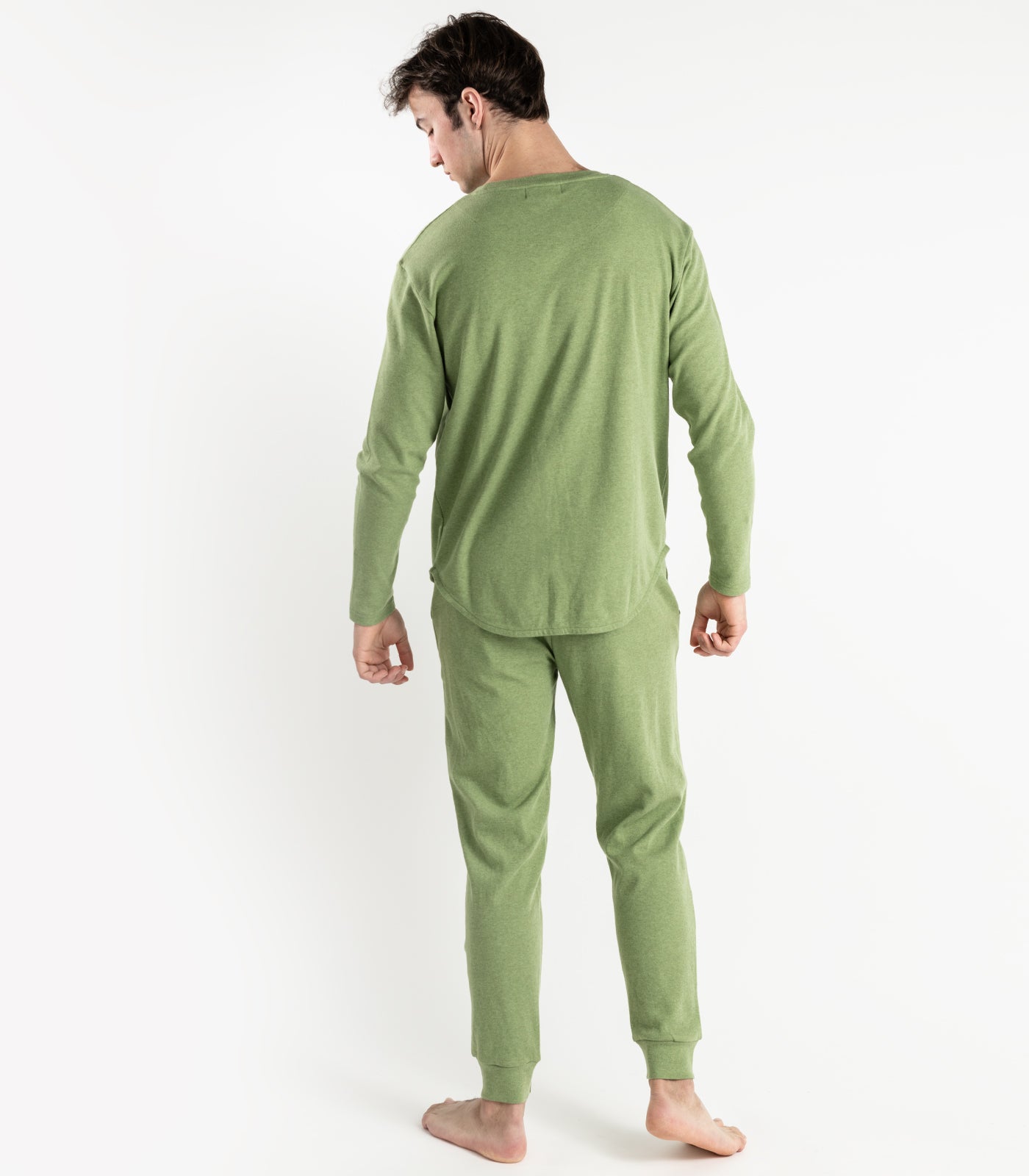  Matcha - Jersey Knit Long PJ Set