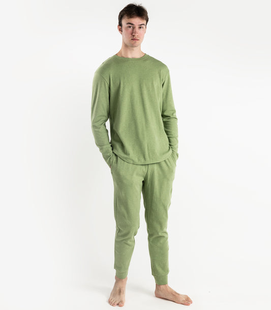  Matcha - Jersey Knit Long PJ Set