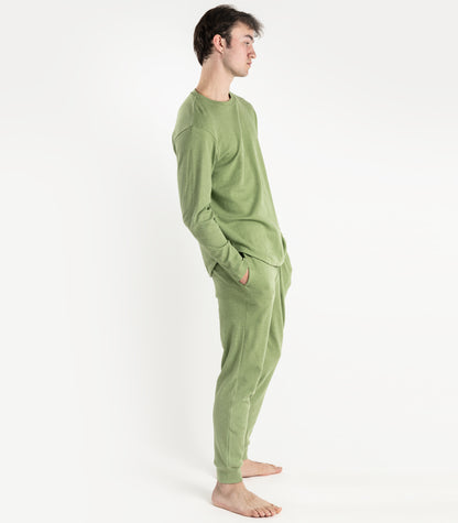  Matcha - Jersey Knit Long PJ Set