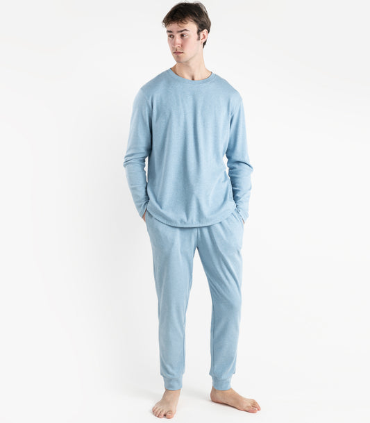  Blue Pea - Jersey Knit Long PJ Set