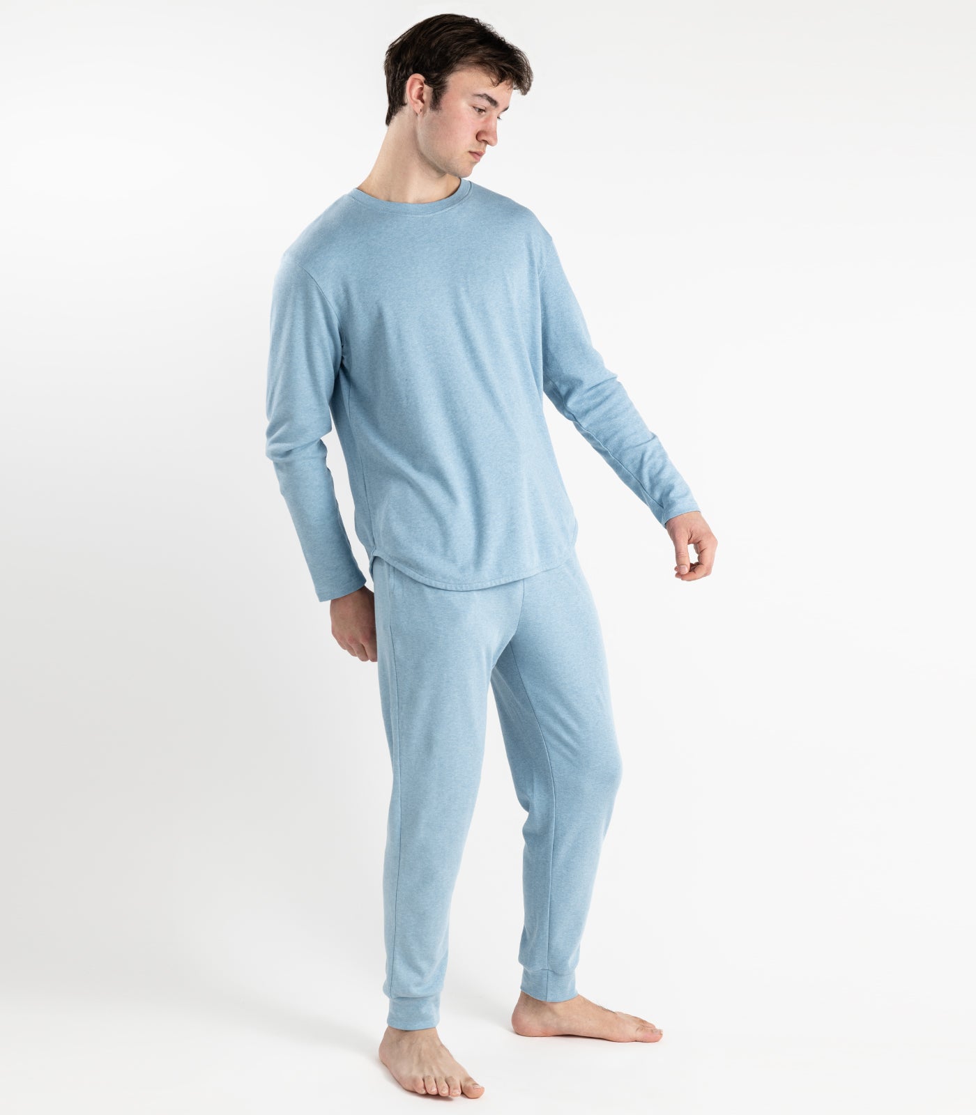  Blue Pea - Jersey Knit Long PJ Set