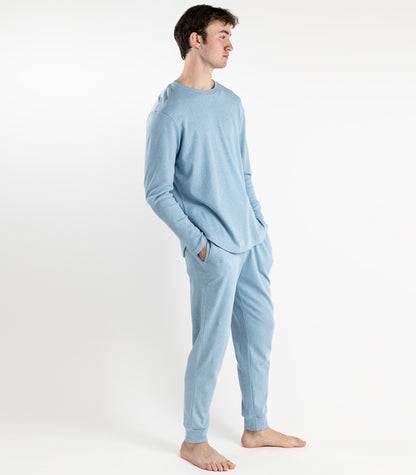 Blue Pea - Jersey Knit Long PJ Set