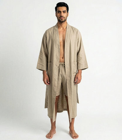 Organic Linen Robe (2 Pack)