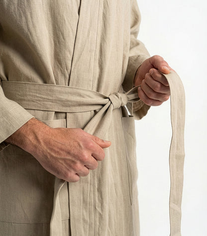 Organic Linen Robe (2 Pack)
