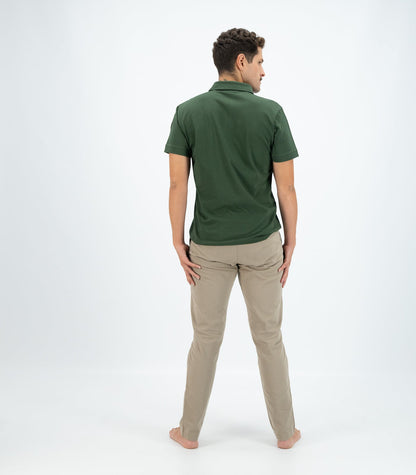 Bhumi Organic Cotton - Polo Shirt - Kombu Green