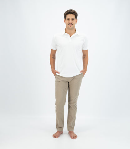 Bhumi Organic Cotton - Polo Shirt - White