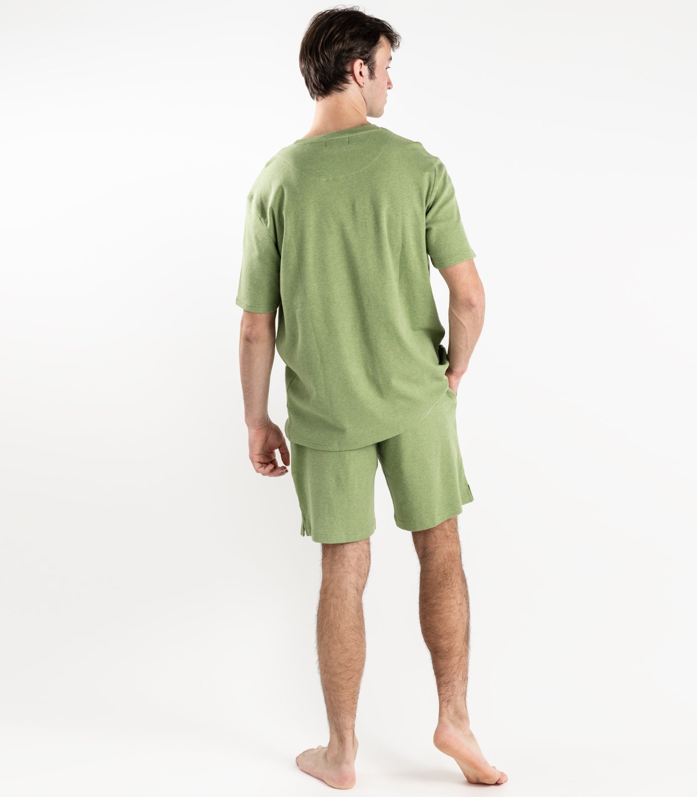 Matcha - Men's Jersey Knit Short PJ Set