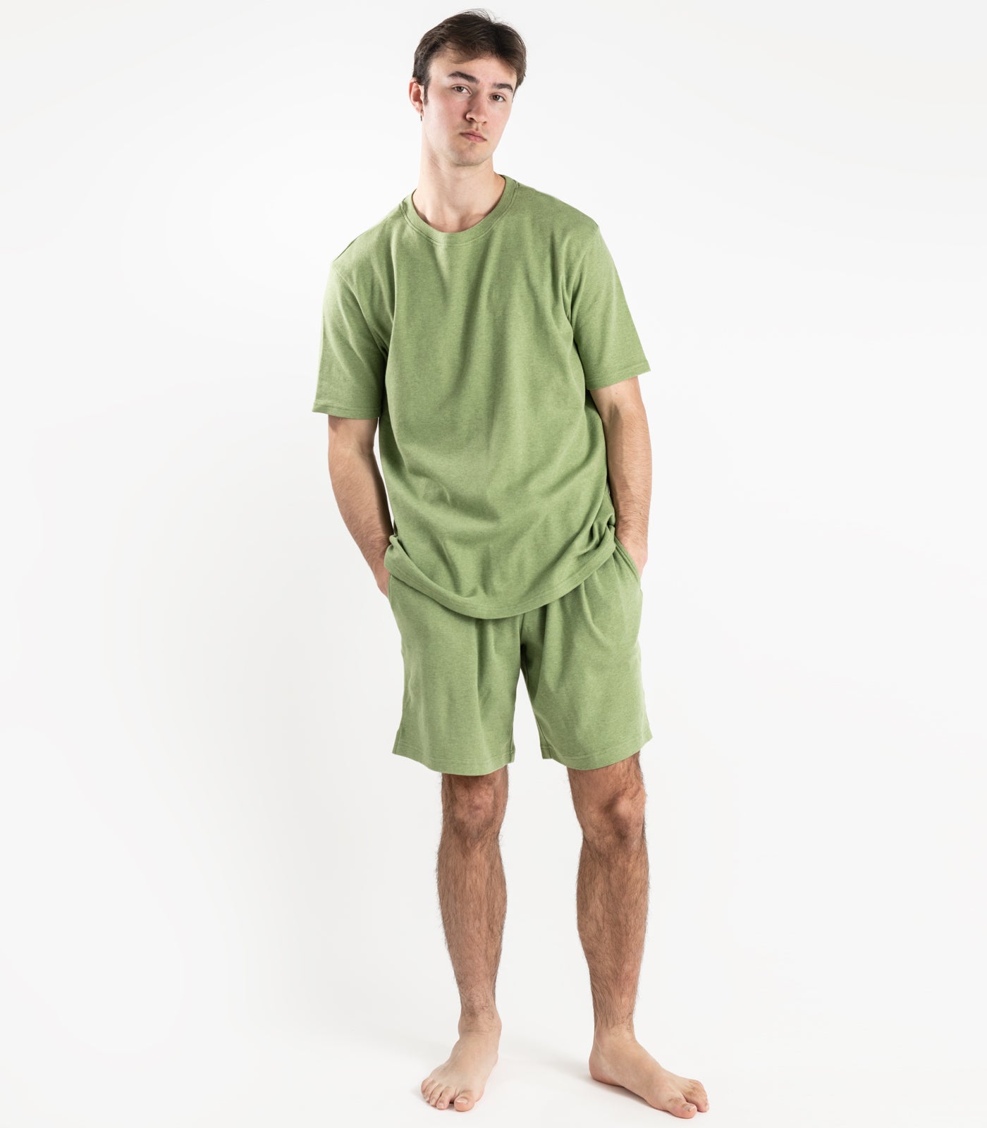 Matcha - Men's Jersey Knit Short PJ Set