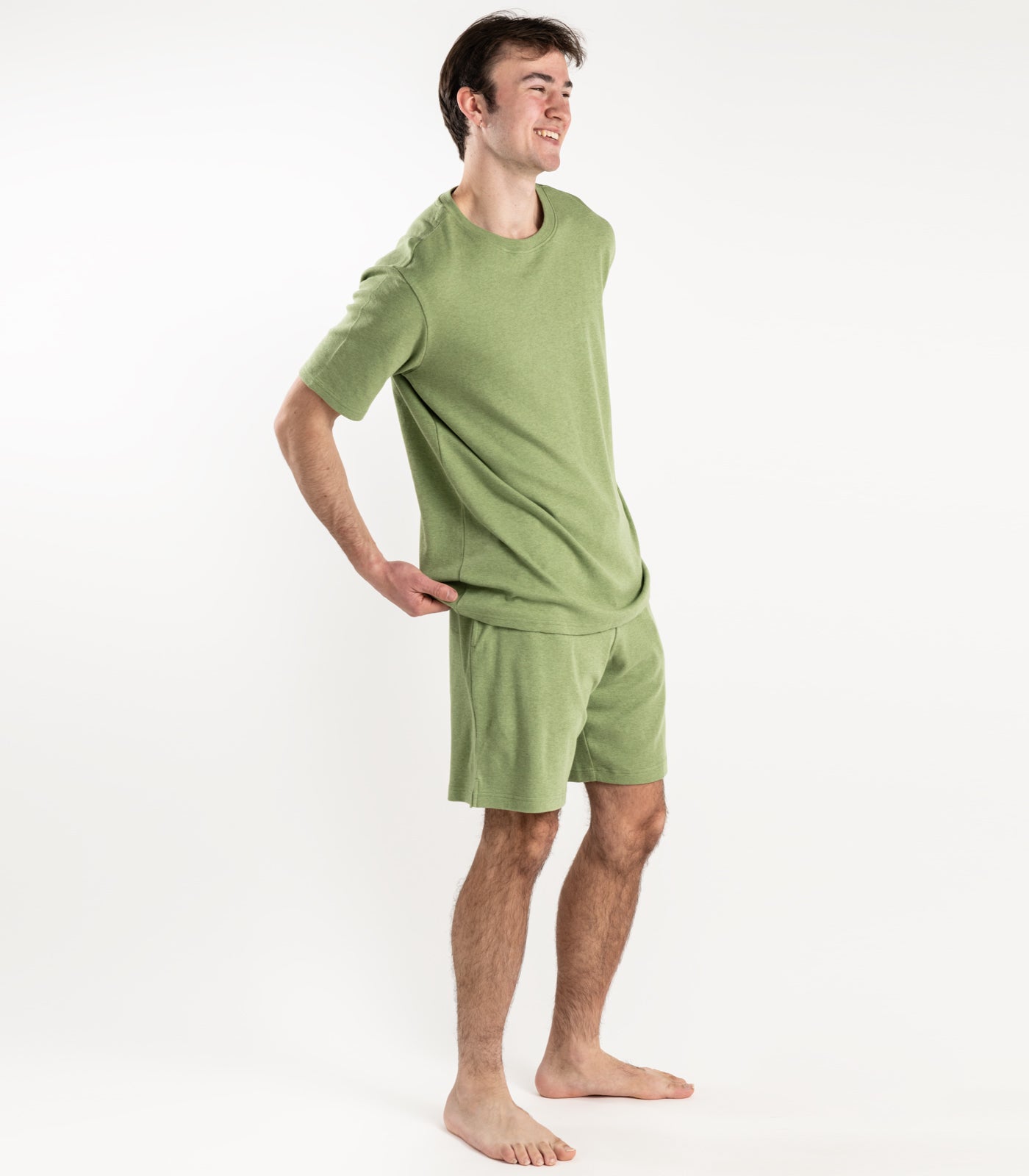 Matcha - Men's Jersey Knit Short PJ Set