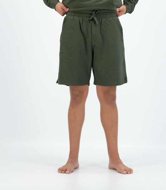 Bhumi Organic Cotton - Men's Shorts - Olive Melange