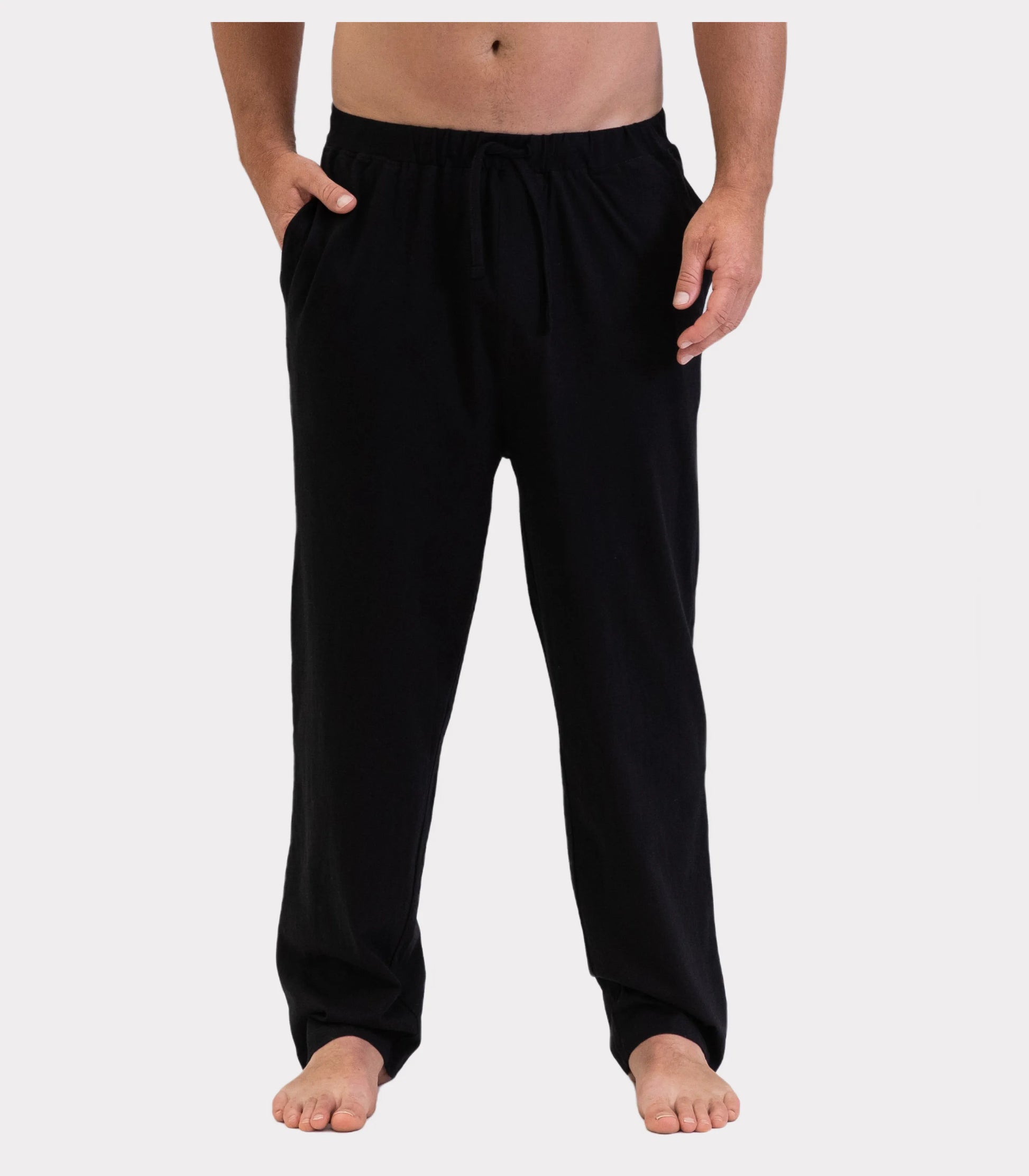 Elastic Waist Pocket Pajama Pants & Reviews - White - Sustainable