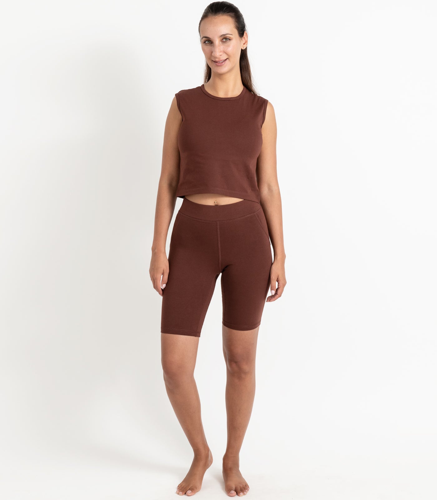 Long Bike Shorts - Black