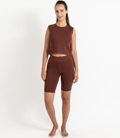 Long Bike Shorts - Black