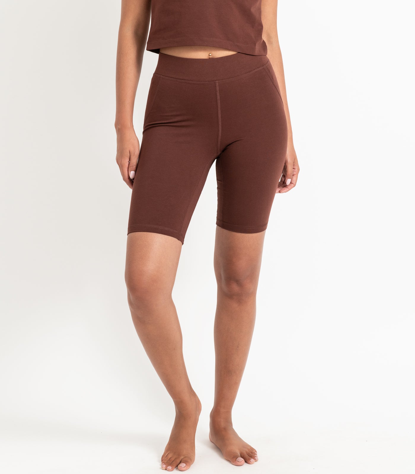 Long Bike Shorts - Black