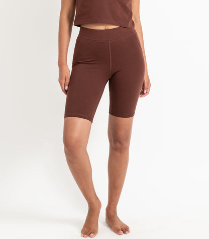 Long Bike Shorts - Black