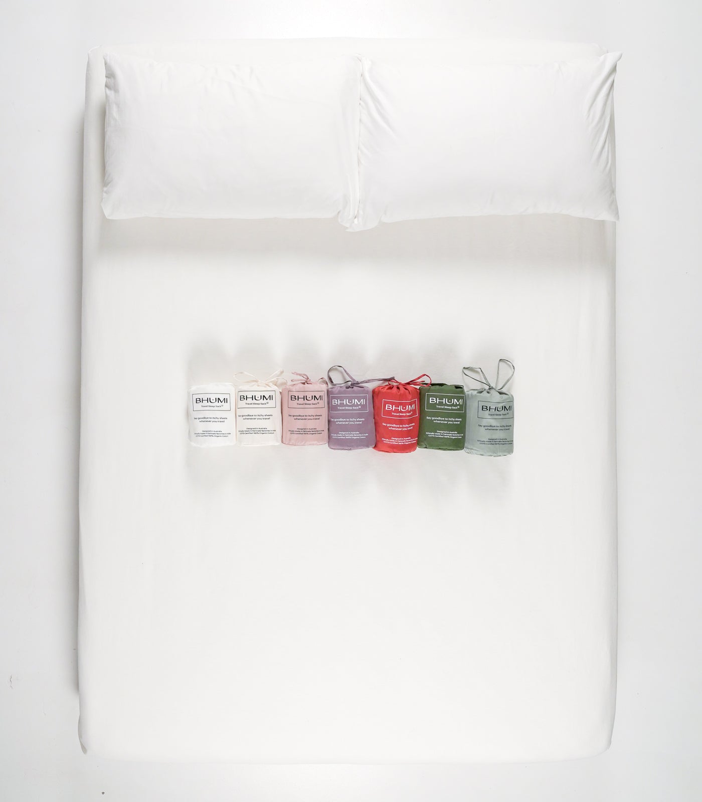 Bhumi Organic Cotton - Travel Sleep Sack - White