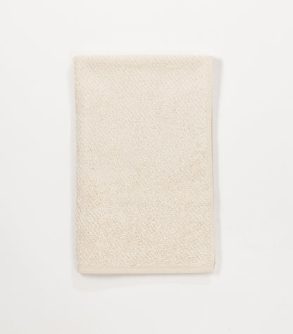 Bhumi Organic Cotton - Twill Hand Towel - Natural