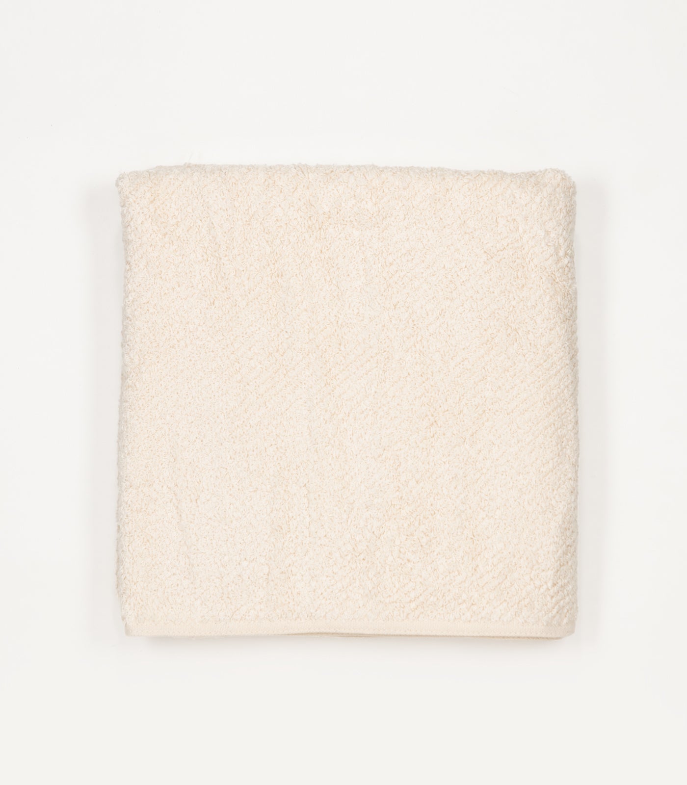 Twill Fitness Towel - Natural