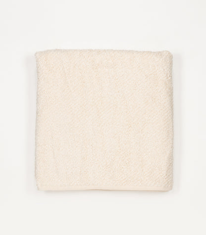 Twill Fitness Towel - Natural