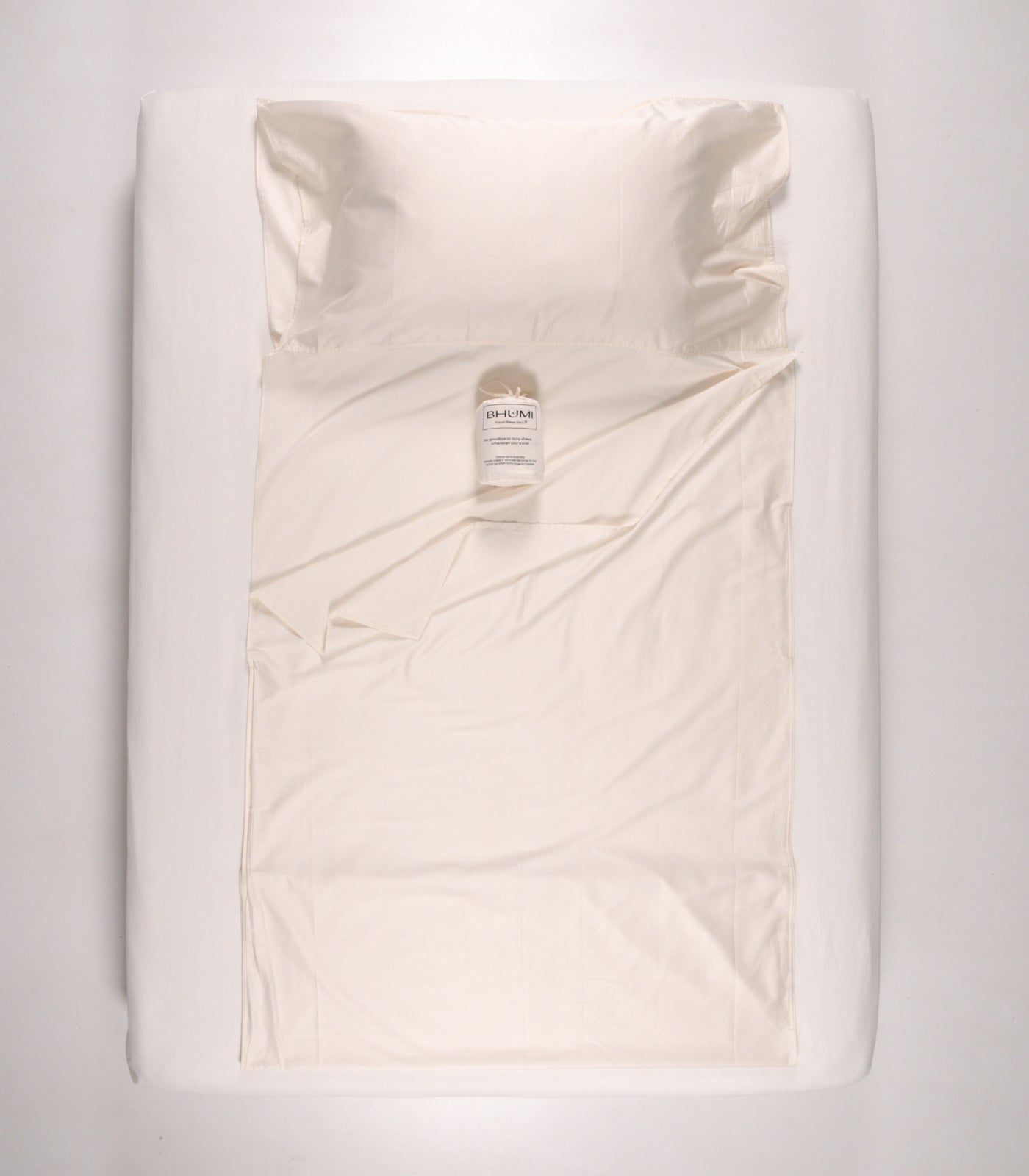 Bhumi Organic Cotton - Travel Sleep Sack - Natural