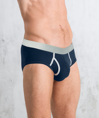 Bhumi Organic Cotton - The Original Briefs (2 Pack) - Navy