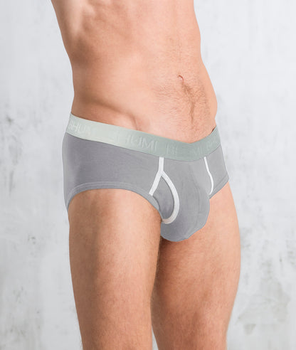 Bhumi Organic Cotton - Briefs (2 Pack) - Titanium