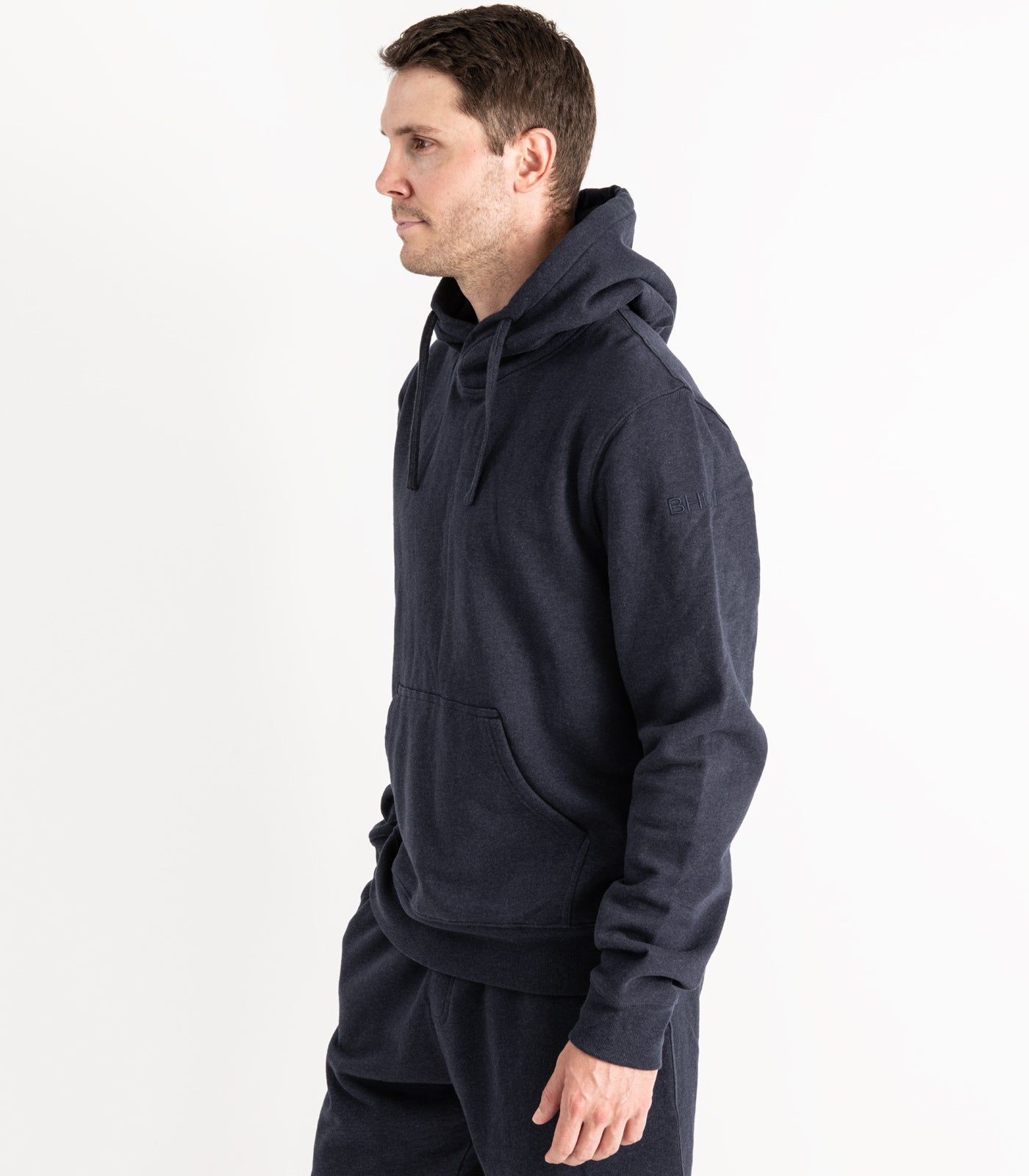 Bhumi Organic Cotton - Men's Hoodie - Navy Melange