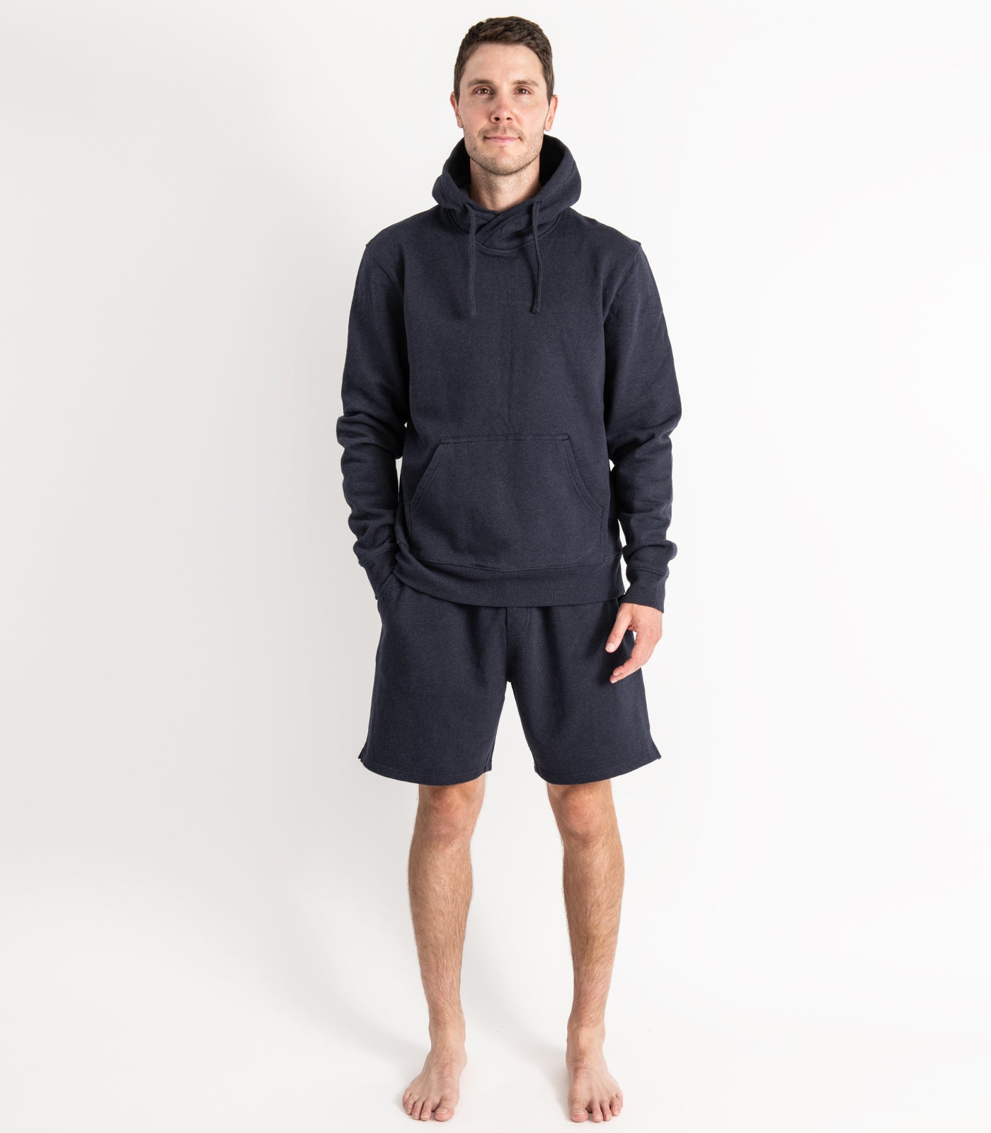 Bhumi Organic Cotton - Men's Hoodie - Navy Melange