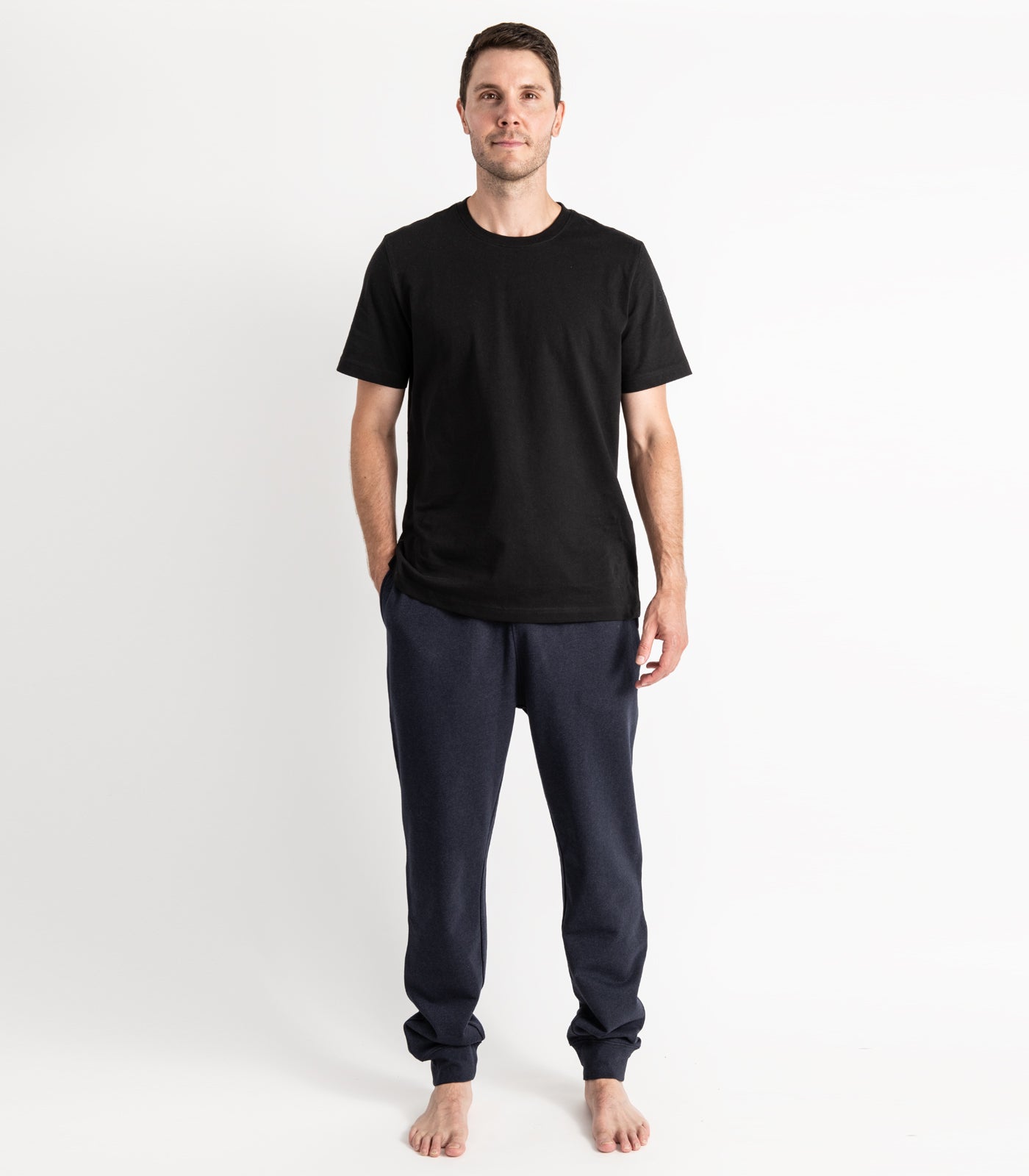 Bhumi Organic Cotton - Men's Track Pant - Navy Melange