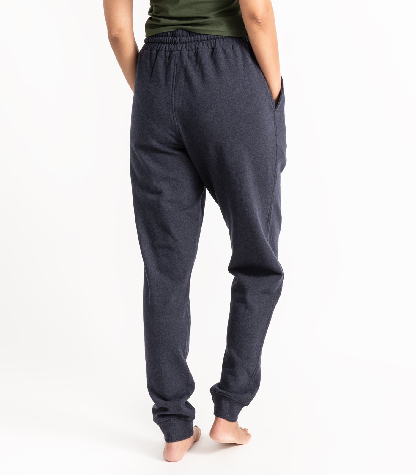 Bhumi Organic Cotton - Track Pant - Navy Melange