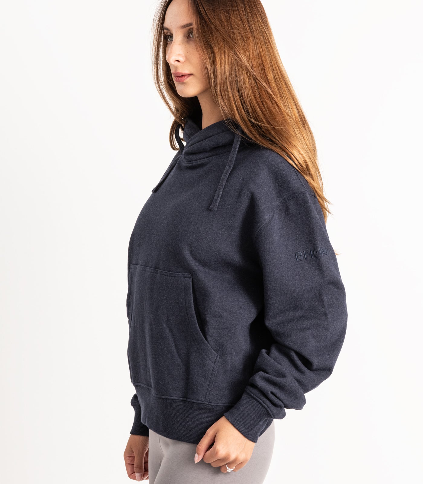 Bhumi Organic Cotton - Hoodie - Navy Melange