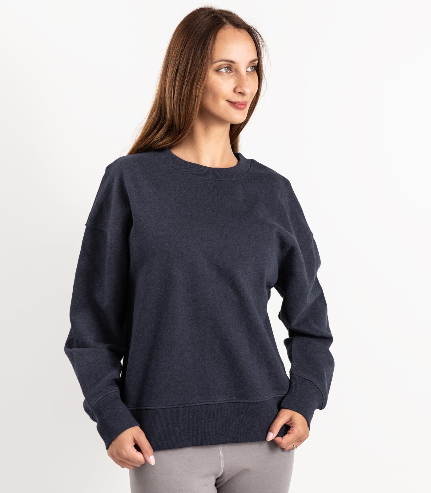 Bhumi Organic Cotton - Sweatshirt - Navy Melange