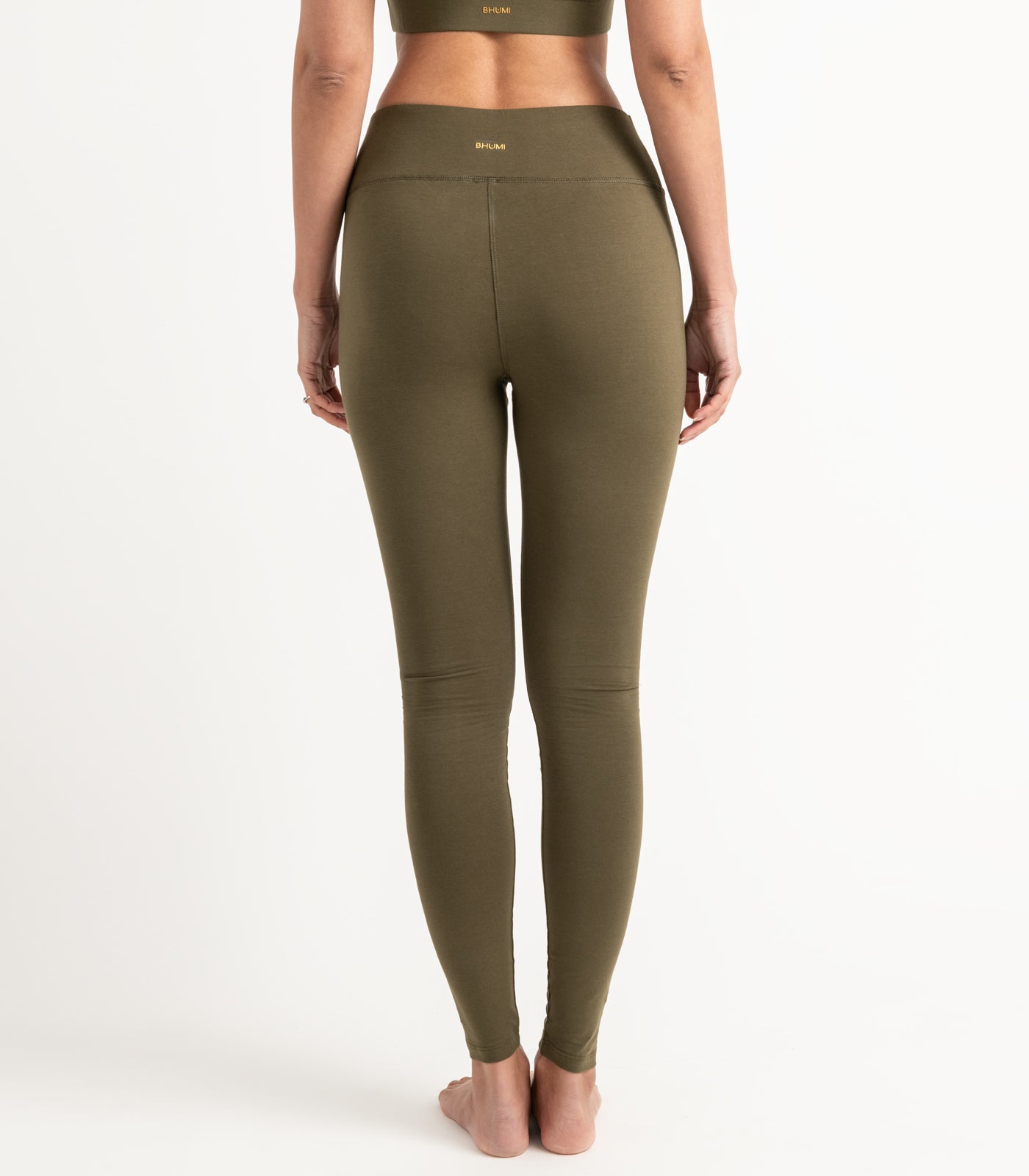 Bhumi Organic Cotton - New Leggings - Dark Olive